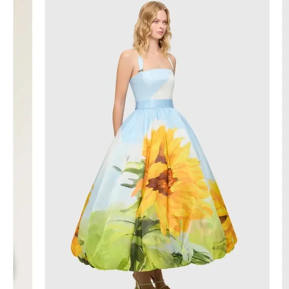 Leo Lin Nadia Sunflower Gown - Picture 3 of 4